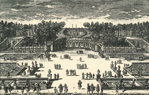Amfiteateret til Villa Pamphili, 1670, 1903. av Unbekannt