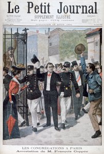 Arrestasjonen av Francois Coppee, 1902 av Unbekannt