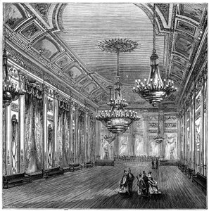 Ballsalen i Williss Rooms, London, 1891 av Unbekannt