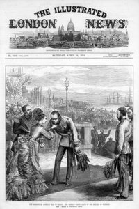 Forsiden av The Illustrated London News, 24. april 1875 av Unbekannt