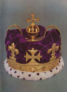 Kronen laget for prinsen av Wales i 1729, 1953 av Unbekannt