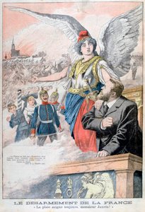 Nedrustningen av Frankrike, såret blør alltid, Mr Jaures!, 1903 av Unbekannt