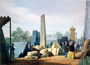 Eksteriøret, Great Exhibition, Hyde Park, London, 1851 1854 av Unbekannt