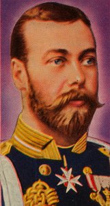 Den fremtidige kong George V i bryllupet hans, 1893 1935 av Unbekannt