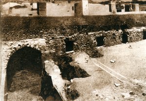 Den store terrassen på criptoportico, Pompeii, Italia, c1900-tallet av Unbekannt