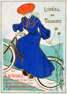 Den ideelle turistsykkelen, Brossard, 3 hastigheter, 1903 av Unbekannt