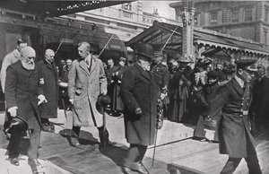 Det siste øyeblikksbildet av kong Edward, 1910. av Unbekannt