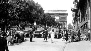 Frigjøringen av Paris, august 1944 av Unbekannt