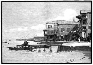 Marinaen, Larnaca, Kypros, 1900 av Unbekannt