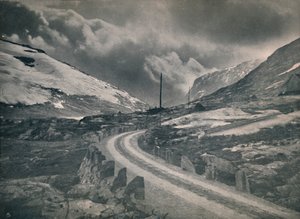 Fjellveien Grotli - Stryn, 1914. av Unbekannt