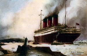 Havskipet RMS Berengaria, 1900-tallet av Unbekannt
