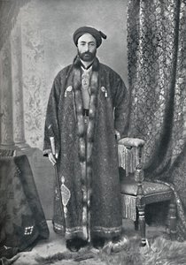 Offiseren med ansvar for den hellige helligdommen i Mashhad, Persia, 1902 av Unbekannt