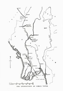 Operasjonene til Force Viper, Burma, andre verdenskrig, 1942-1943 1944. av Unbekannt