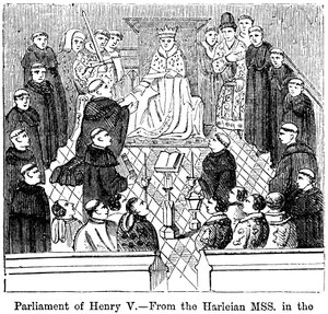 Kong Henrik Vs parlament 1387-1422 av Unbekannt