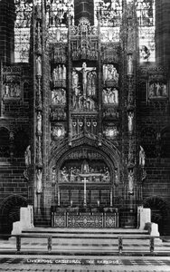 Reredoene i Liverpool Cathedral, 1900-tallet av Unbekannt