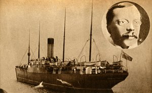 Skipet Montrose - Wireless Telegraphy Used To Catch A Murderer, 1910, 1933. av Unbekannt
