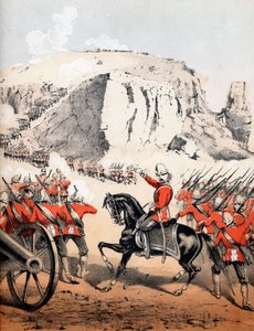 Stormingen av Magdala, Etiopia, 13. april 1868 av Unbekannt