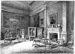 Studioet til John Everett Millais, c1880-1882 av Unbekannt