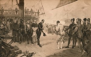 Overgivelsen av Don Anton til Sir Francis Drake, 1. mars 1579 1905 av Unbekannt