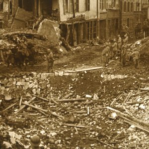 Inntak av Ham, Nord-Frankrike, 1917 av Unbekannt
