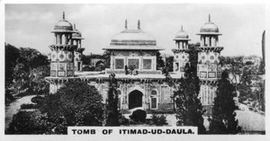 Graven til Itimad-Ud-Daula, Agra, India, c1925 av Unbekannt