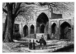 Graven til Nadir Shah av Persia i Mekka, 1688-1747, c1890 av Unbekannt