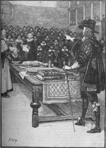 Rettssaken mot kong Charles I, 1649 1905. av Unbekannt