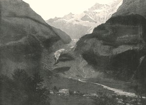 Dalen, Grindenwald, Sveits, 1895. av Unbekannt