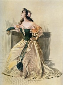 Theatre De La Porte-Saint-Martin - Falstaff - Nelly. - Frøken Pannetier, 1904. av Unbekannt