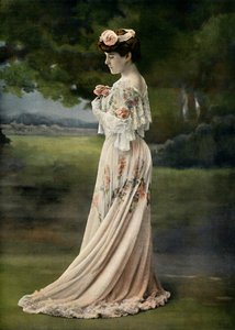 Vaudeville teater. - LEsboufe - Suzanne Despres, rollen som Mme Richter-Mme Belgrand, 1904. av Unbekannt