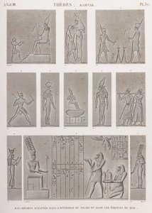 Theben, Karnak av Unbekannt