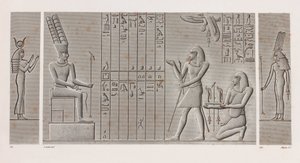 Theben, Karnak, på nært hold av Unbekannt