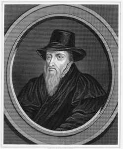 Theodore Beza, fransk religiøs reformator, c1600 c1851 av Unbekannt