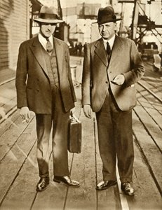 Thornton og MacDonald løslatt etter Metro-Vickers Affair, 1933, 1935. av Unbekannt