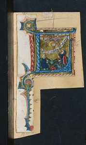 Tre stiklinger fra et missal, ca. 1470-1500. av Unbekannt