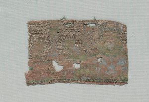 Tre fragmenter av italiensk gotisk silke, 1350-1399. av Unbekannt