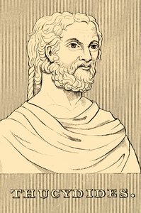 Thukydides, c460-400 f.Kr., 1830. av Unbekannt