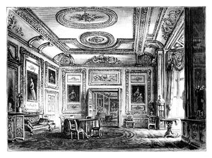 The White Drawing Room, Windsor Castle, c1888 av Unbekannt