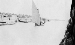 Tigris-elven, Bagdad, Irak, 1917-1919 av Unbekannt