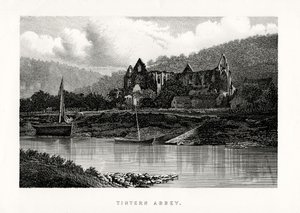 Tintern Abbey, Monmouthshire, England, 1896 av Unbekannt