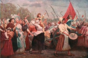 Til Versailles, en hendelse i den franske revolusjonen, c1894, c1902. av Unbekannt