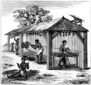 Tobakksforberedelse, 1873 av Unbekannt