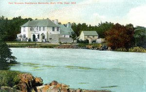Tom Moors residens, Bermuda, ca 1900-tallet av Unbekannt