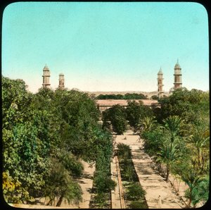 Graven til Jahangir, Lahore, India, slutten av 1800- eller begynnelsen av 1900-tallet av Unbekannt