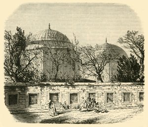 Tomb of Solyman the Magnificent og Roxolana, Konstantinopel, 1890. av Unbekannt