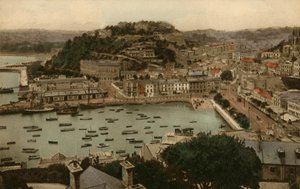 Torquay fra Vane Hill, 1930. av Unbekannt