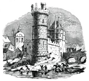 Tour de Nesle, Paris, 1600-tallet, 1870 av Unbekannt