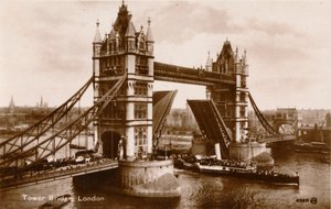 Tower Bridge, London, c1910 av Unbekannt