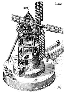 Tårnmølle, 1620 av Unbekannt