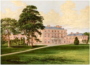 Trafalgar House, Wiltshire, hjemmet til Earl Nelson, c1880 av Unbekannt